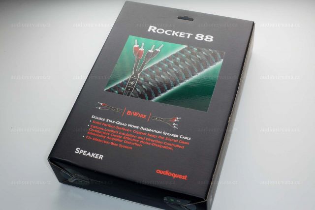 Audioquest Rocket 88 SW/BW / krabicová verze / vidličky