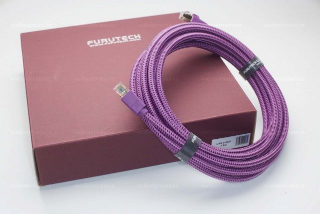 Furutech LAN-8 NCF Ultimate cable / Versilbert