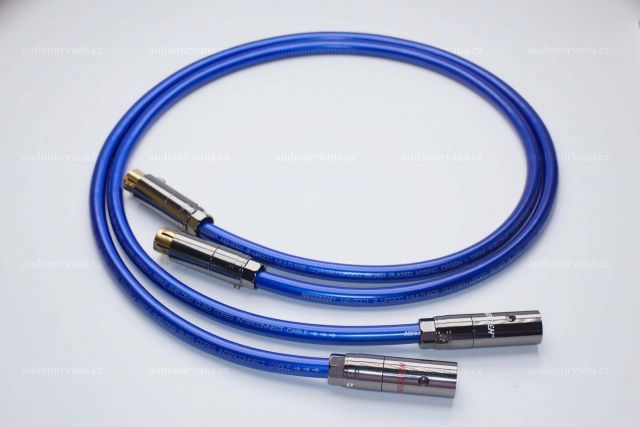 Neotech NEMOI-1220 UP-OCC Silver XLR cable/ Rhodium NEX-OCC 
